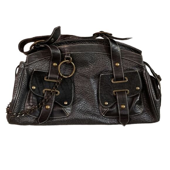Claudia Firenze Leather Handbag - Picture 1 of 16
